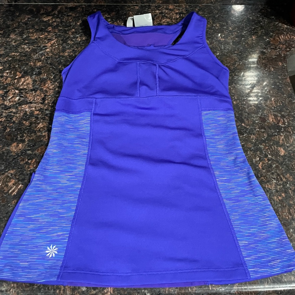 ATHLETA Womens sports 

Tank Top Sport purple color size Small